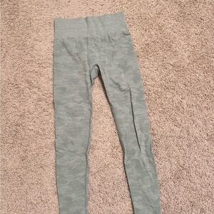 Gymshark Gray Camouflage Leggings